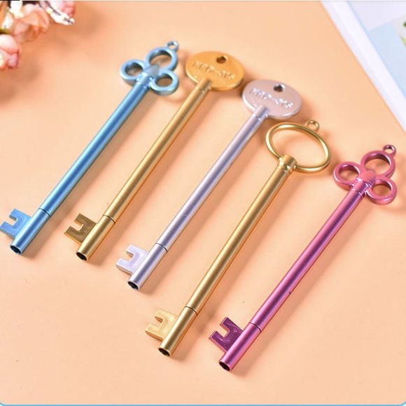 Classic Key Stylish Pen - 3 pcs - Picture 2 of 7